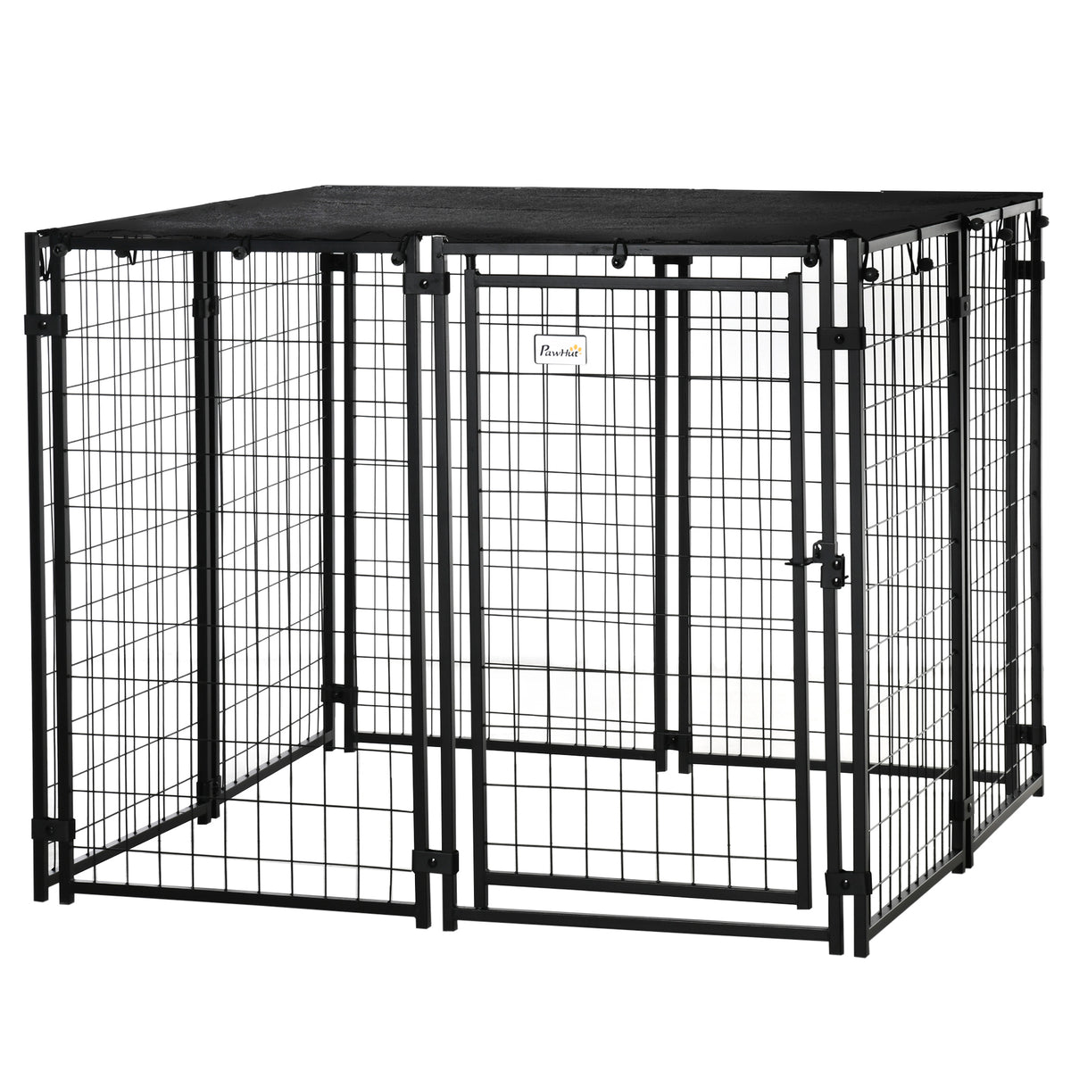 Enclos extérieur pour chien verrouillable