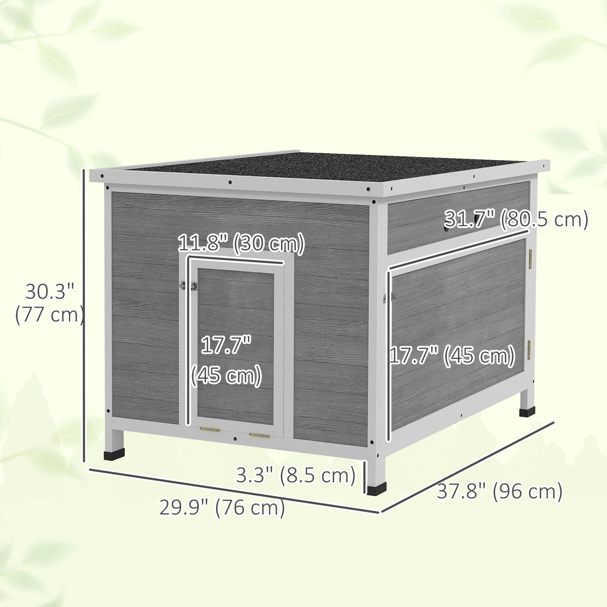Poulailler en bois avec toit ouvrant