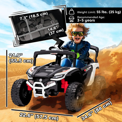 Voiture électrique pour enfants 12 V avec télécommande