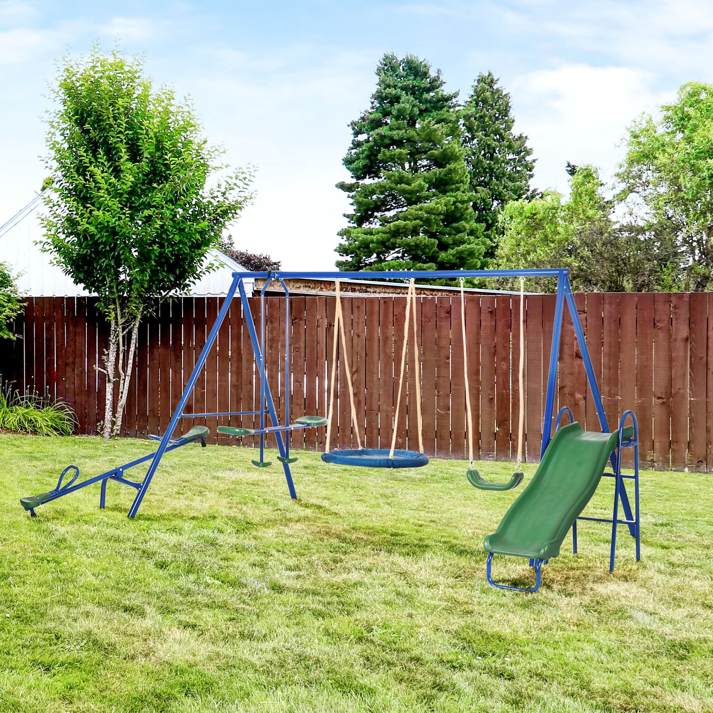 Ensemble de jeux extérieur 5-en-1 pour enfants