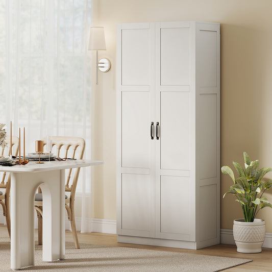 Armoire de cuisine garde-manger style fermette