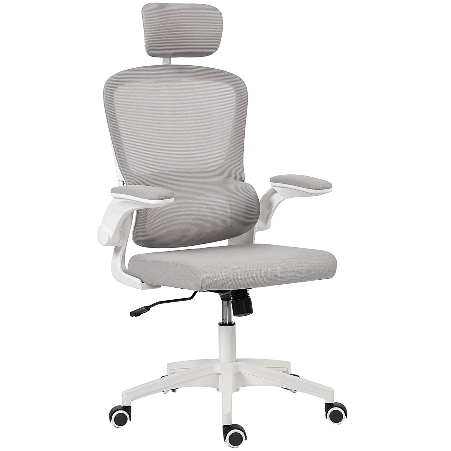 Chaise bureau ergonomique dossier haut appui-tête rotatif