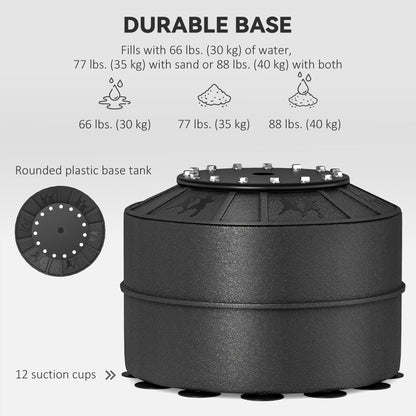 Support de sac de boxe autoportant avec bras rotatif