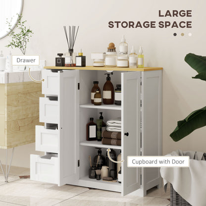 Meuble de salle de bain sur pied moderne