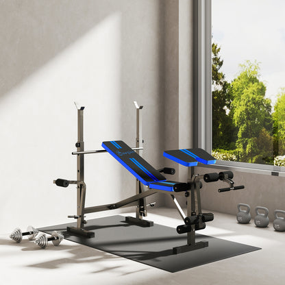 Banc d'haltérophilie multifonction ajustable