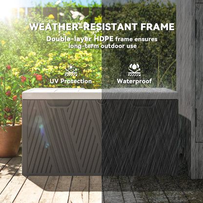 Coffre de rangement extérieur HDPE 380 L