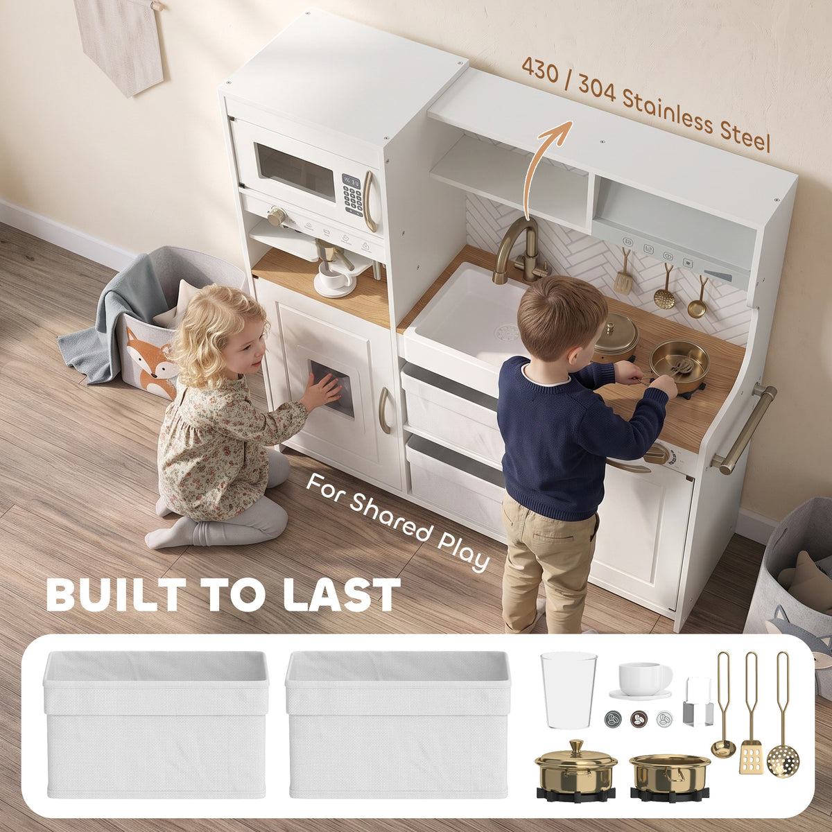 Cuisine jouet interactive pour enfants
