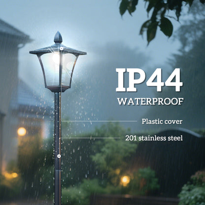 Lampadaire solaire de jardin 160 cm