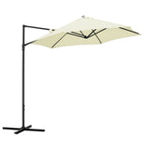 Parasol déporté cantilever 8,5 pieds avec base