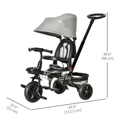 Tricycle évolutif 5-en-1 pour tout-petits