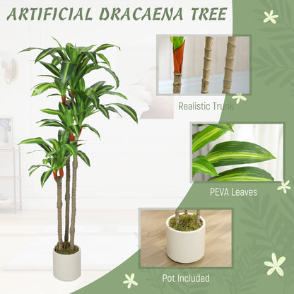 Plante artificielle dracaena 150 cm