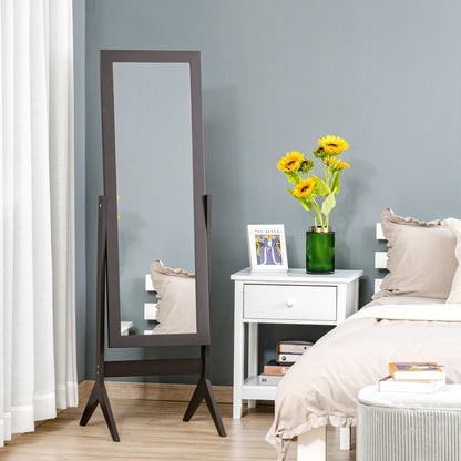 Miroir sur pied pleine longueur inclinable