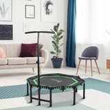 Mini trampoline pliable avec barre réglable 122 cm
