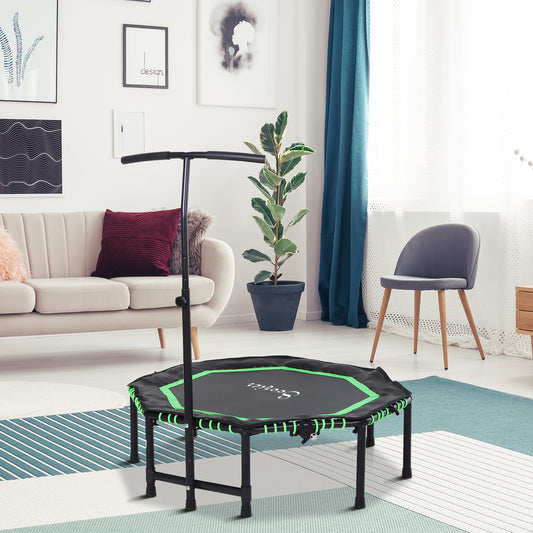 Mini trampoline pliable avec barre réglable 122 cm