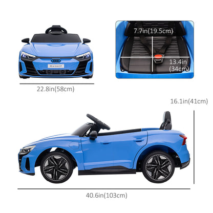 Voiture électrique enfant Audi RS e-tron GT 12V