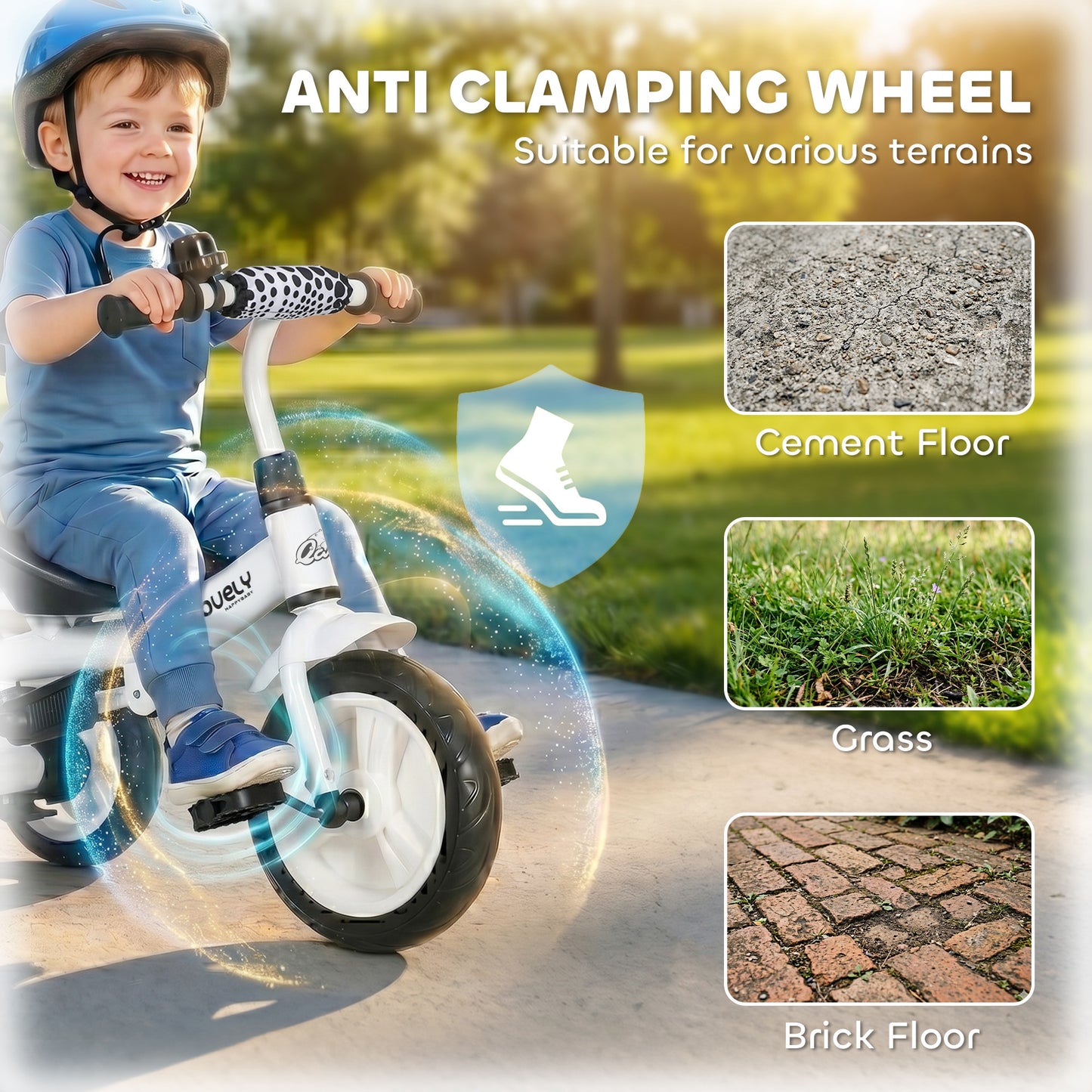Tricycle évolutif 6-en-1 pour tout-petits