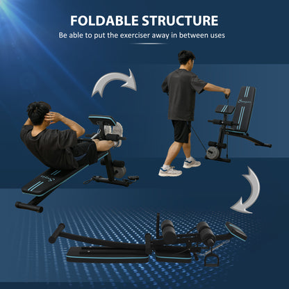 Banc d'entraînement pliable réglable pour musculation à domicile