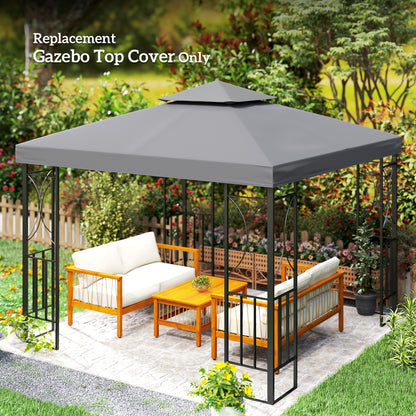 Toile de remplacement gazebo 2 niveaux 3 x 3 m