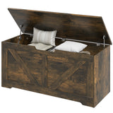 Coffre de rangement avec charnières de sécurité 127 L