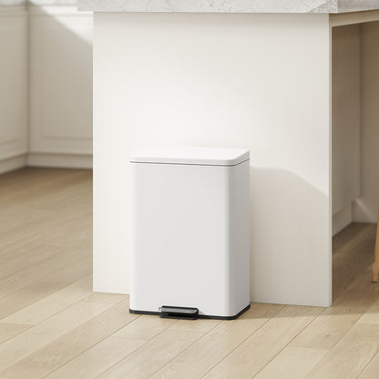 Poubelle à pédale en acier inoxydable 20 L