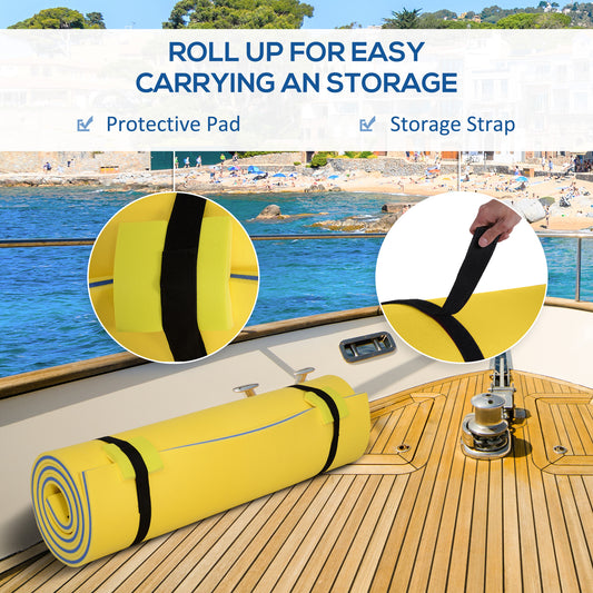 Tapis flottant en mousse XPE pour lac et piscine