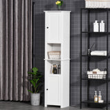 Armoire de salle de bain autoportante haute