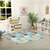 Tapis de jeu bébé double face pliable en mousse XPE