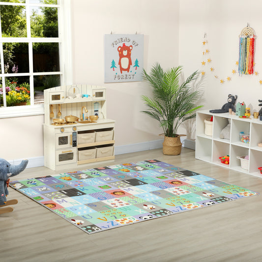 Tapis de jeu bébé double face pliable en mousse XPE