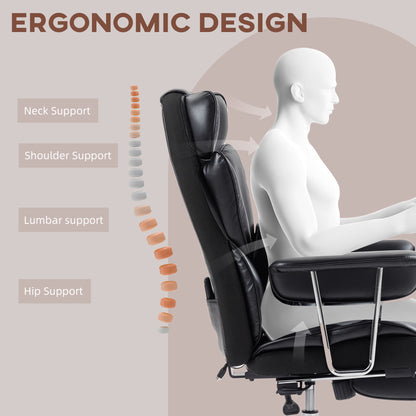Chaise de bureau ergonomique de massage robuste