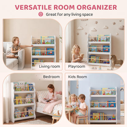 Bibliothèque murale pour enfants à 3 tablettes