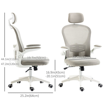 Chaise de bureau ergonomique avec support lombaire 4D